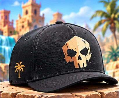 Skull Logo Cap